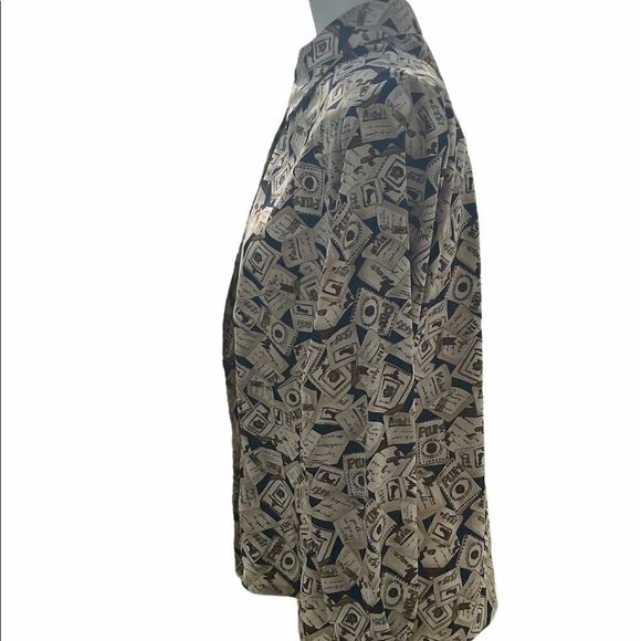 Pendleton Women’s Button Front Blouse Size 12 - Picture 3 of 7